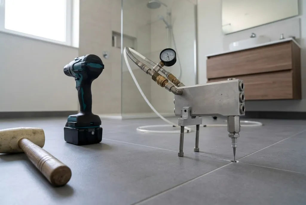Kitbedrijf Bunschoten – holle tegels injecteren